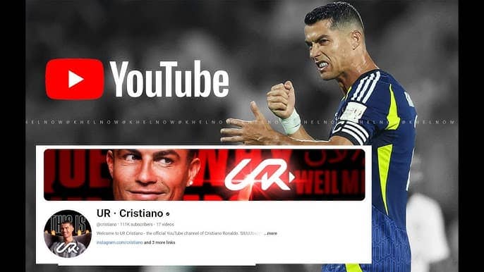 Cristiano Ronaldo Rilis Channel Youtube Pertamanya - sundabetlink